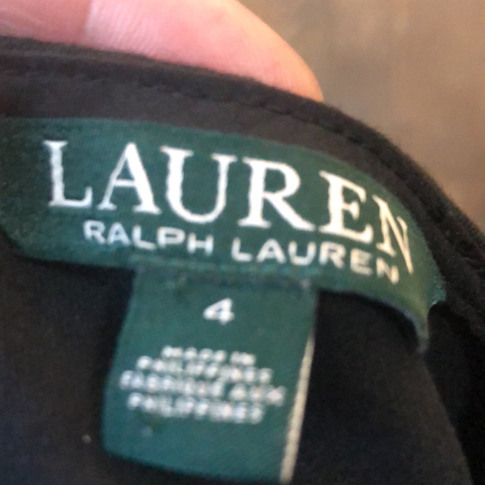 Beautiful Ralph Lauren dress, Size 4, black - Picture 8 of 8